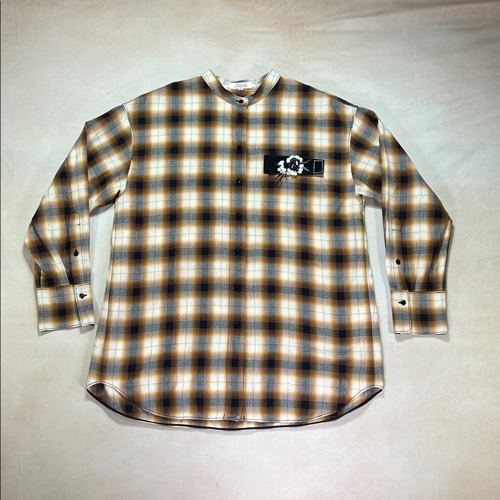 Dorothee Shumacher plaid velcro shirt